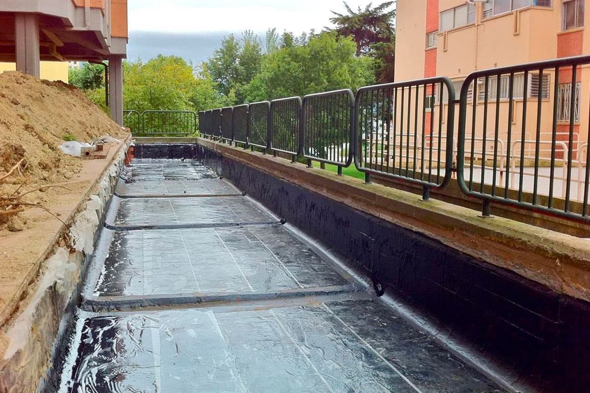 Rehabilitación de terrazas
